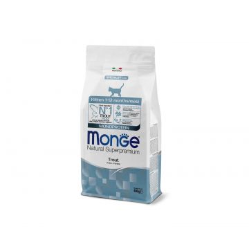 Monge Natural, Kitten, pastrav, 400 g