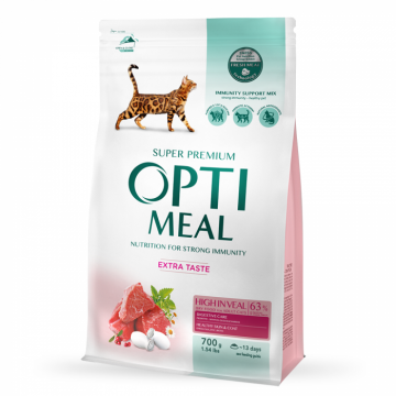 Optimeal Hrana uscata pisici adulte - cu Vita, 0,7kg ieftina
