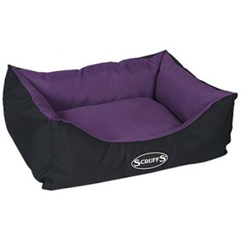 Culcus pentru caini Scruffs Mov 50x40cm