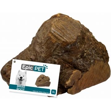 EPIC PET Jucărie pentru câini, din lemn de Briar, pentru dentiţie