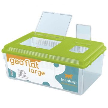 FERPLAST Terariu pentru reptile Geo Flat Large 8L 46,7x30,5x17,5cm