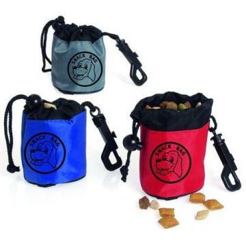 FLAMINGO Geantă pentru snacksuri 6x7cm, nailon, diverse culori