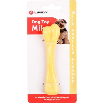 FLAMINGO Jucărie delicatesă pentru câini Os cu aromă de Vanilie ieftina
