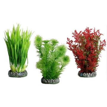 FLAMINGO Plantă din plastic pentru acvariu Sri Lanka, diferite modele, 7,8cm
