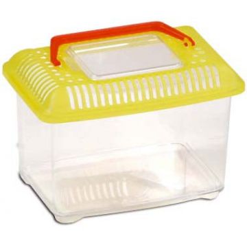 FOP Acvariu din plastic cu capac, diverse culori