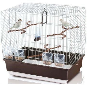 IMAC Colivie pentru păsări IRENE 4 Maro - 59x38x56cm