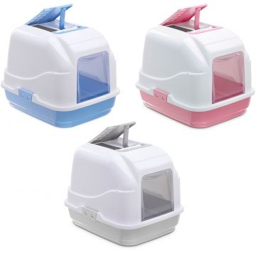 IMAC Litieră pentru pisici EASY CAT închisă 50x40x40cm, diverse culori