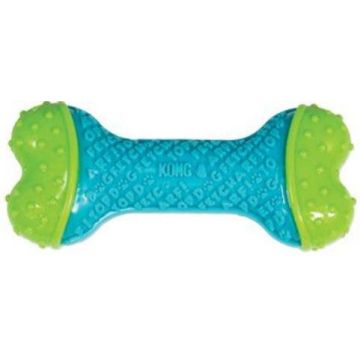 KONG Jucărie pentru câini în formă de Os, S/M 13,97x3,18x11,43cm