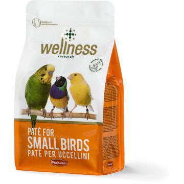 PADOVAN Wellness Pate, Hrană pentru păsări mici 600g ieftina