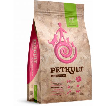 PETKULT Sensitive STARTER & PUPPY, Miel şi orez