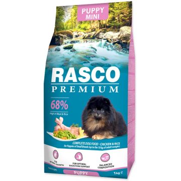 RASCO Premium PUPPY Mini, cu Pui şi Orez