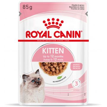 ROYAL CANIN FHN KITTEN Plic în Sos pentru pisicuţe