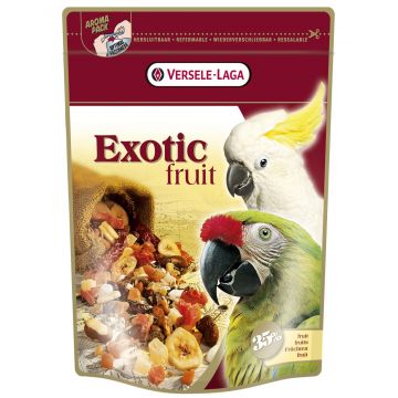 VERSELE-LAGA Exotic Fruit Hrană pentru papagali mari şi nimfe Fruncte 600g de firma originala