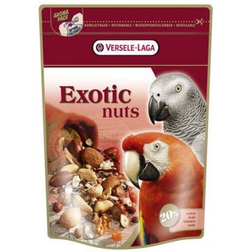VERSELE-LAGA Exotic Nuts Hrană pentru papagali mari Nuci 750g de firma originala
