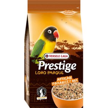 VERSELE-LAGA Prestige Loro Parque African Parakeet Mix Hrană papagali mici 1kg ieftina