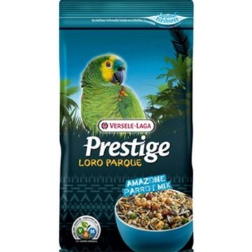 VERSELE-LAGA Prestige Loro Parque Amazon Parrot Mix Hrană pt papagali medii 1kg