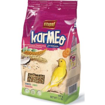 VITAPOL karMeo Premium Hrană completă pentru canari 500g de firma originala