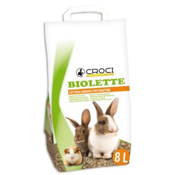Asternut igienic pentru rozatoare, Croci, Biolette, 8L, R4075713