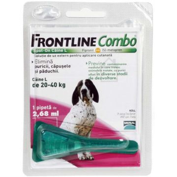 FRONTLINE Combo S Fiolă pentru câini, 1 bucată de firma original