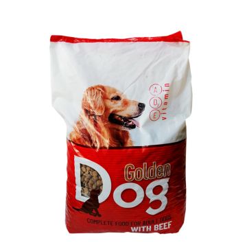 Hrana uscata pentru caini Golden Dog, Vita, 10kg