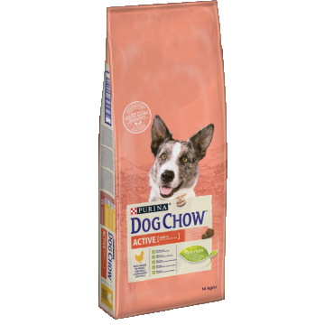 Hrana uscata pentru caini Purina Dog Chow Active, Adult, Pui, 14kg