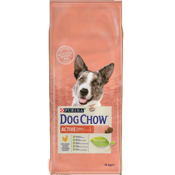 Hrana uscata pentru caini Purina Dog Chow Active, Adult, Pui, 2.5kg