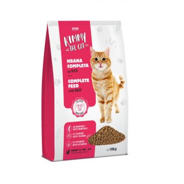 Hrana uscata pentru pisici Kimmy, Vita, 10kg