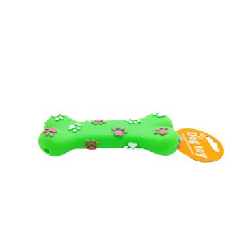 Jucarie pentru caine Les Filous, os de vinil, 18 cm