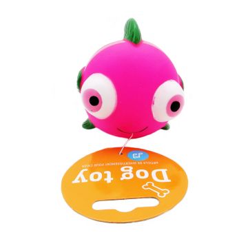 Jucarie pentru caine Les Filous, peste roz, 7 cm