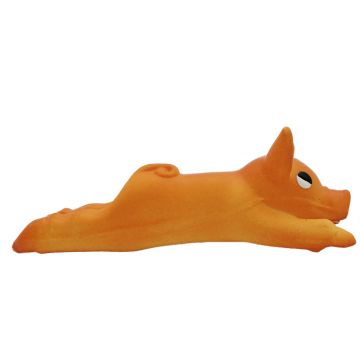 Jucarie pentru caine Papillon, purcel, 14 cm
