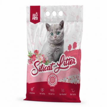 Mon Petit Ami, Silicat pentru litiera, Floral, 3.8l ieftin