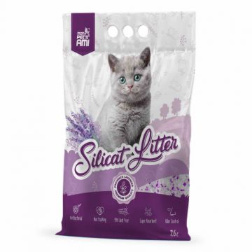 Mon Petit Ami, Silicat pentru litiera, Lavanda, 7.6l