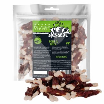 Pet s Desert, Recompense pentru caini, Dog BoneDuck LSD-07, 500g