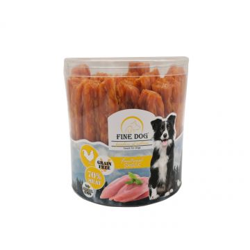 Recompense pentru caini, Fine Dog, Grain Free, cu pui, 25 bucati