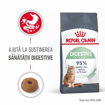 Royal Canin Digestive Care Adult hrana uscata pisica, confort digestiv, 400 g ieftina