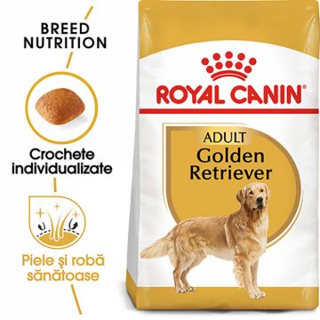 Royal Canin Golden Retriever Adult hrana uscata caine, 3 kg de firma originala