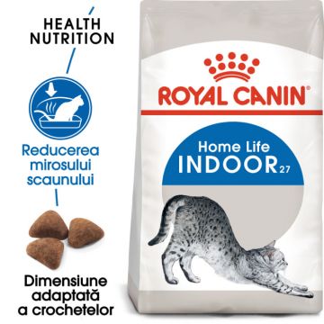 Royal Canin Indoor Adult hrana uscata pisica de interior, 400 g de firma originala