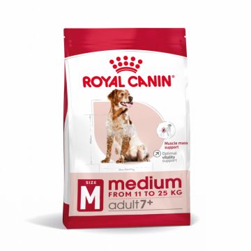 Royal Canin Medium Adult 7+ hrana uscata caine, 15 kg