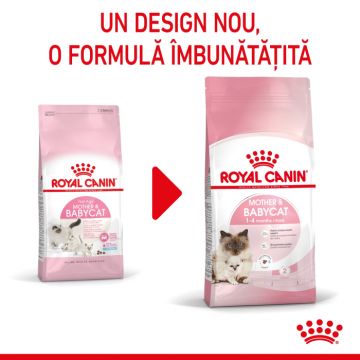 Royal Canin Mother BabyCat hrana uscata pisica, mama si puiul, 400 g de firma originala