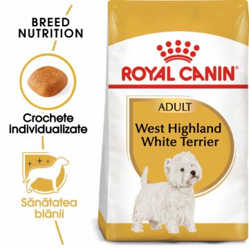 Royal Canin West Highland Terrier Adult hrana uscata caine Westie, 3 kg