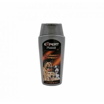 Sampon pentru caini, Pet Expert, Premium, Bodyguard, cu extract de ceai si aloe, 300 ml, 481.55