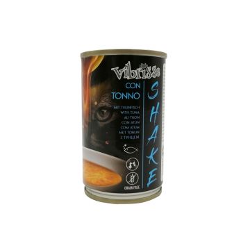 Shake pentru pisici, Vibrisse, Grain Free, cu ton, 135 g, c1018462