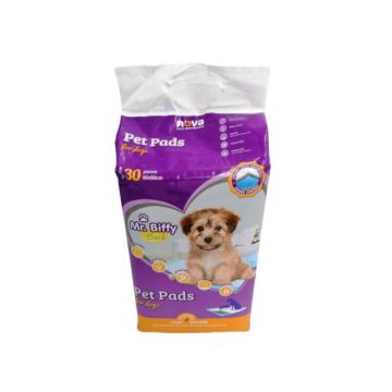 Covorase absorbante Pet Pad, Mr. Biffy, pentru catei, 60x60 cm, 30 bucati de firma original