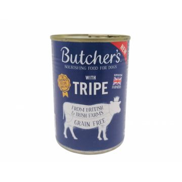 Hrana umeda pentru caini, Butcher, s Original, Tripe Mix pate, 400 g, 1157
