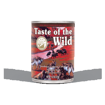Hrana umeda pentru caini Taste Of The Wild Southwest Canyon, Vita, 390g
