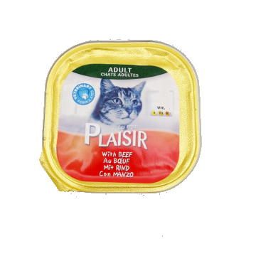 Hrana umeda pentru pisici Plaisir, Pate Vita, 32x100g