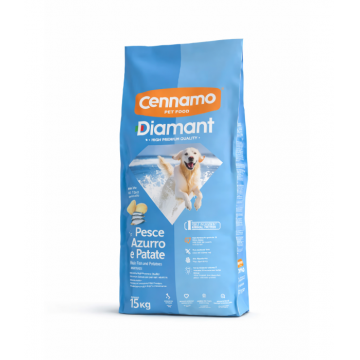 Hrana uscata pentru caini Cennamo Diamant Adult, Ton si cartofi, 15kg