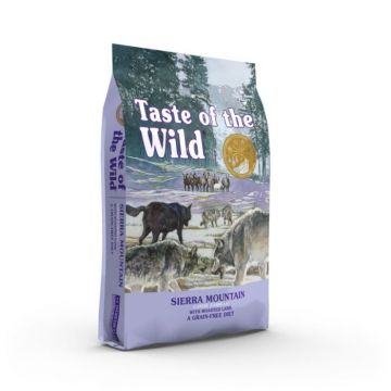 Hrana uscata pentru caini Taste Of The Wild Sierra Mountain, Miel, 2kg