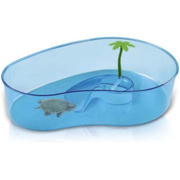 IMAC Acvaterariu pentru broscuţe ţestoase VIRGOLA 40x27x9cm