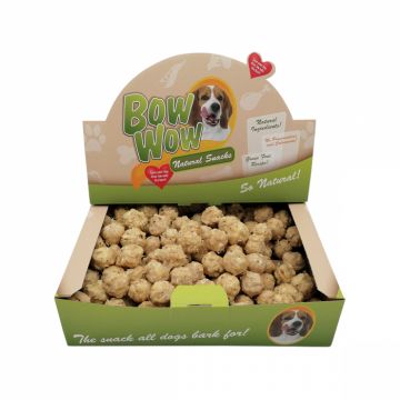 Recompense pentru caini, Bow Wow, chiftele cu plamani de vita, 900 g, BW359